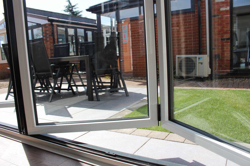 Bifolding Doors in Conservatory Northampton