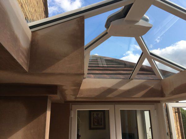 White Aluminium Conservatory Roof Northamptonshire