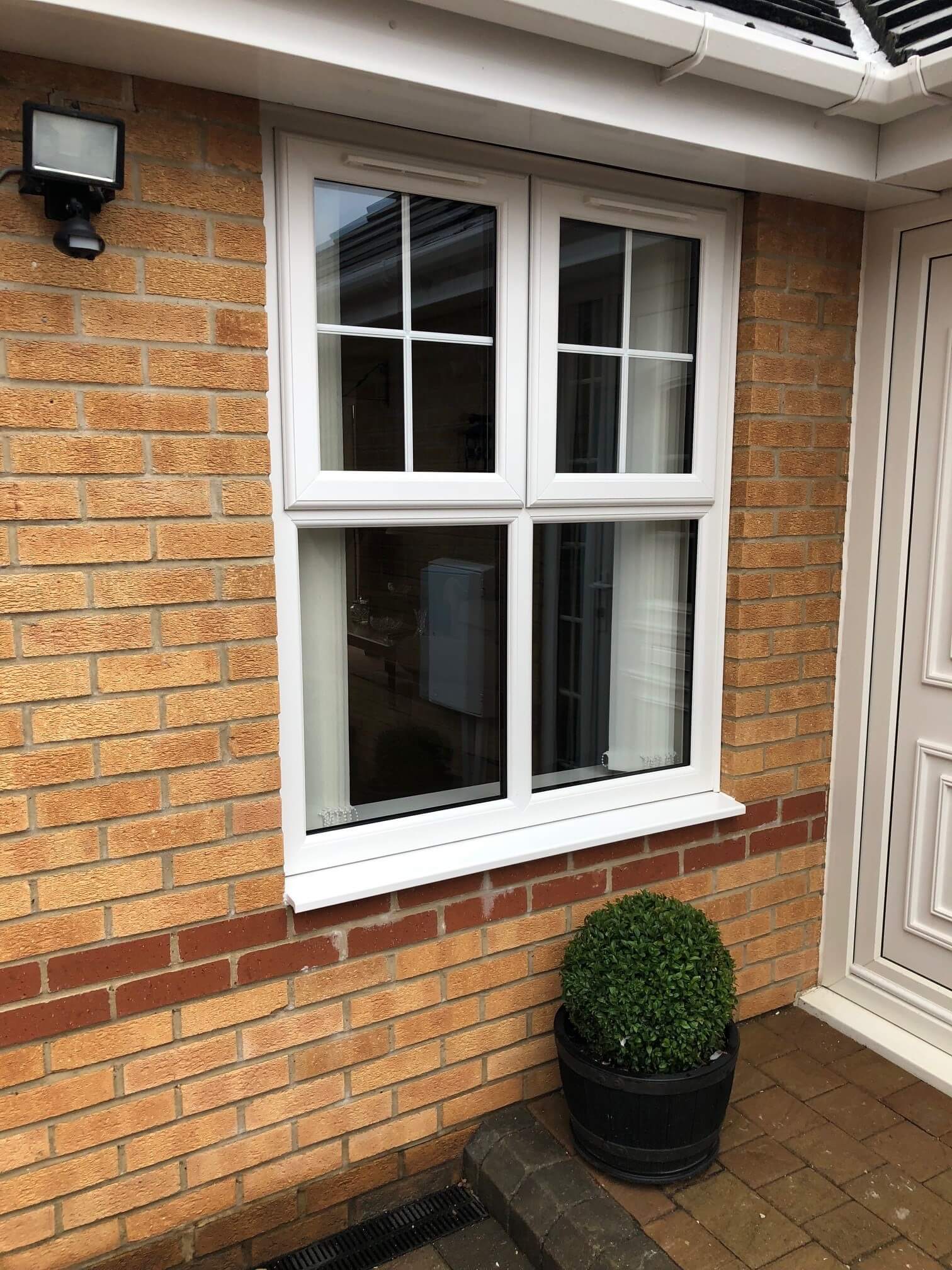 Triple glazed window