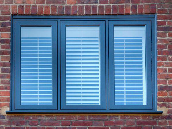 grey flush casement windows corby