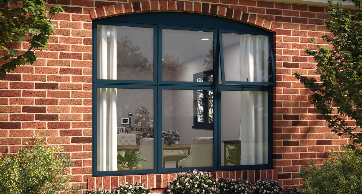 aluminium flush casement window, northampton