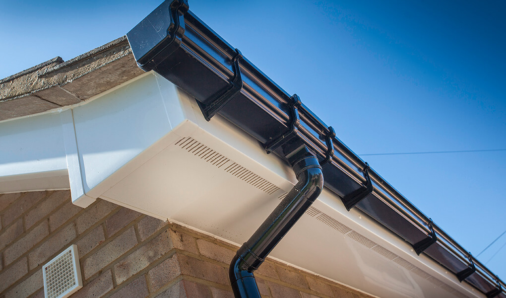 black guttering T&K