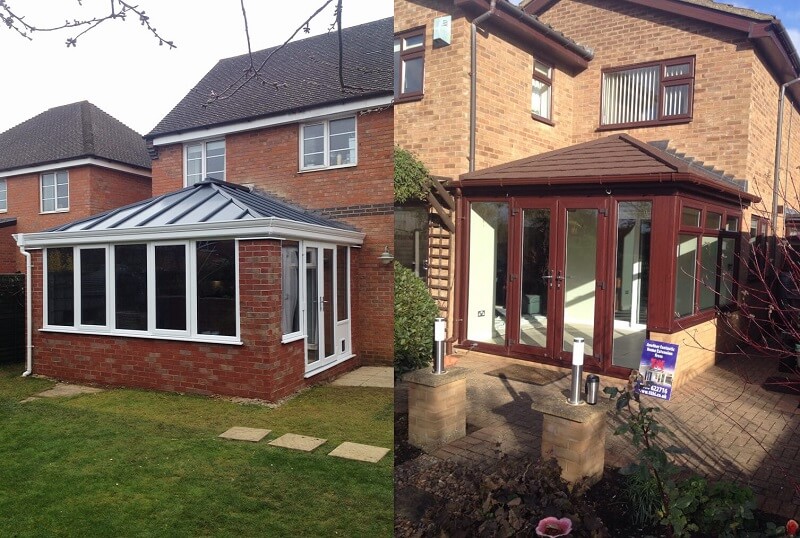 orangery and conservatory